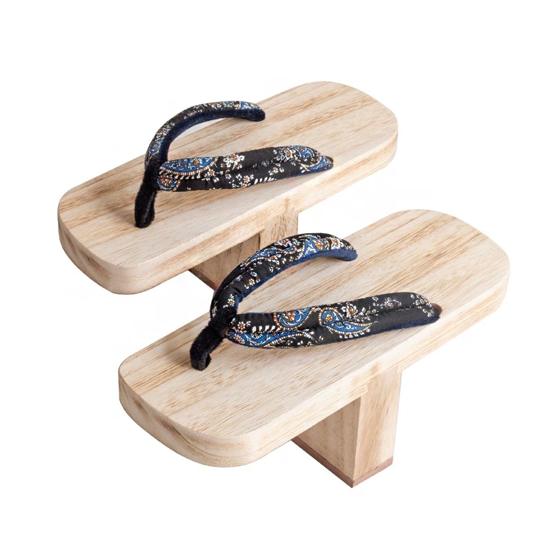 Geta Wooden Sandal - รองเท้าเกตะญี่ปุ่น สำหรับผู้ชายและผู้หญิง รองเท้าไม้แบบดั้งเดิม สำหรับคอสเพลย์ ชุดกิโมโน ยูกาตะ