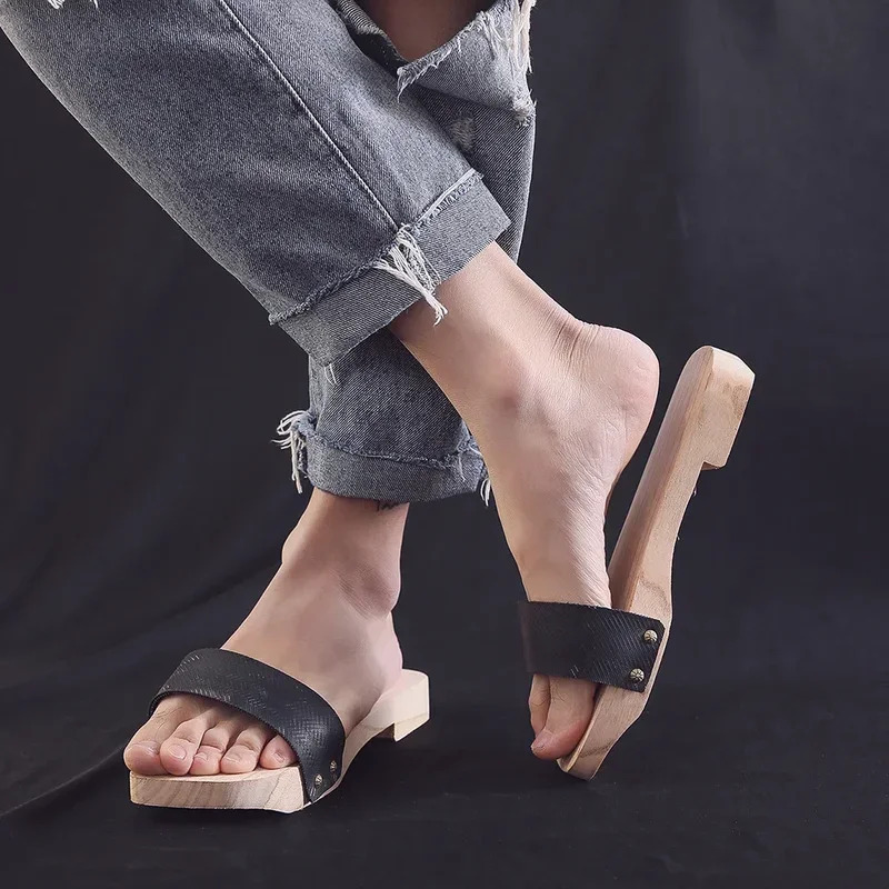 Geta Wooden Sandal - เจมม่า ลิ่ง อนิเมะญี่ปุ่น ชาแมนคิง โย อาซากุระ