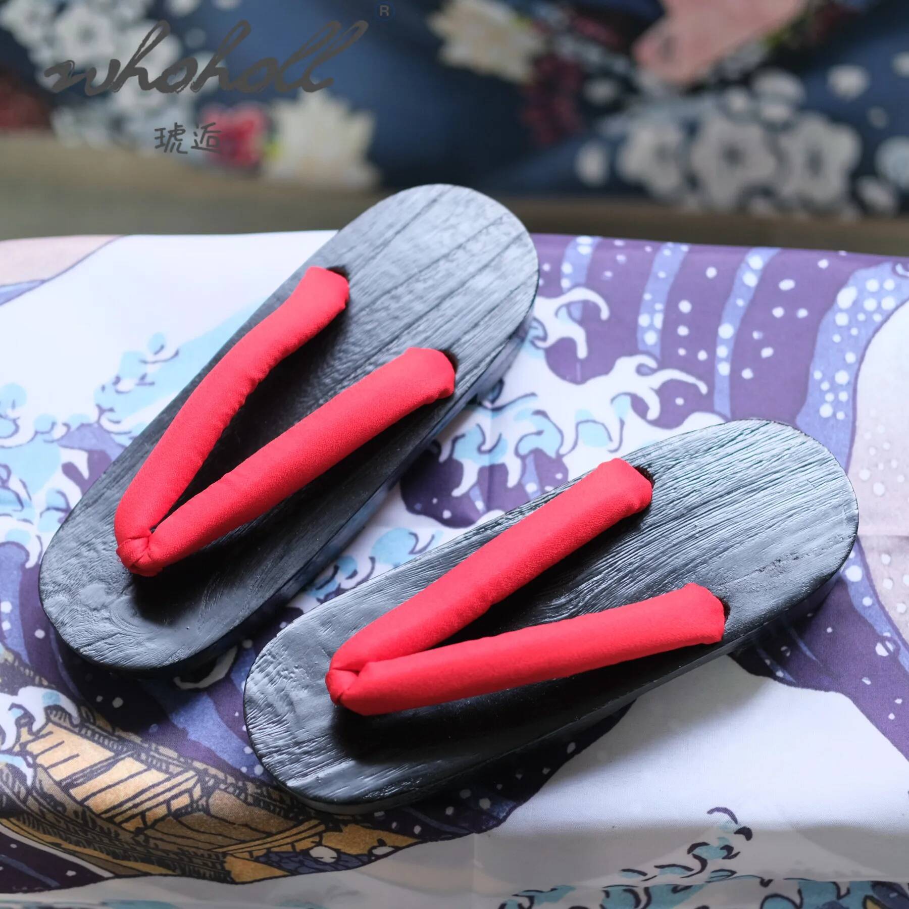 รองเท้าเกต้าญี่ปุ่นสำหรับผู้หญ - Geta Wooden Sandal บทวิจารณ์และราคา