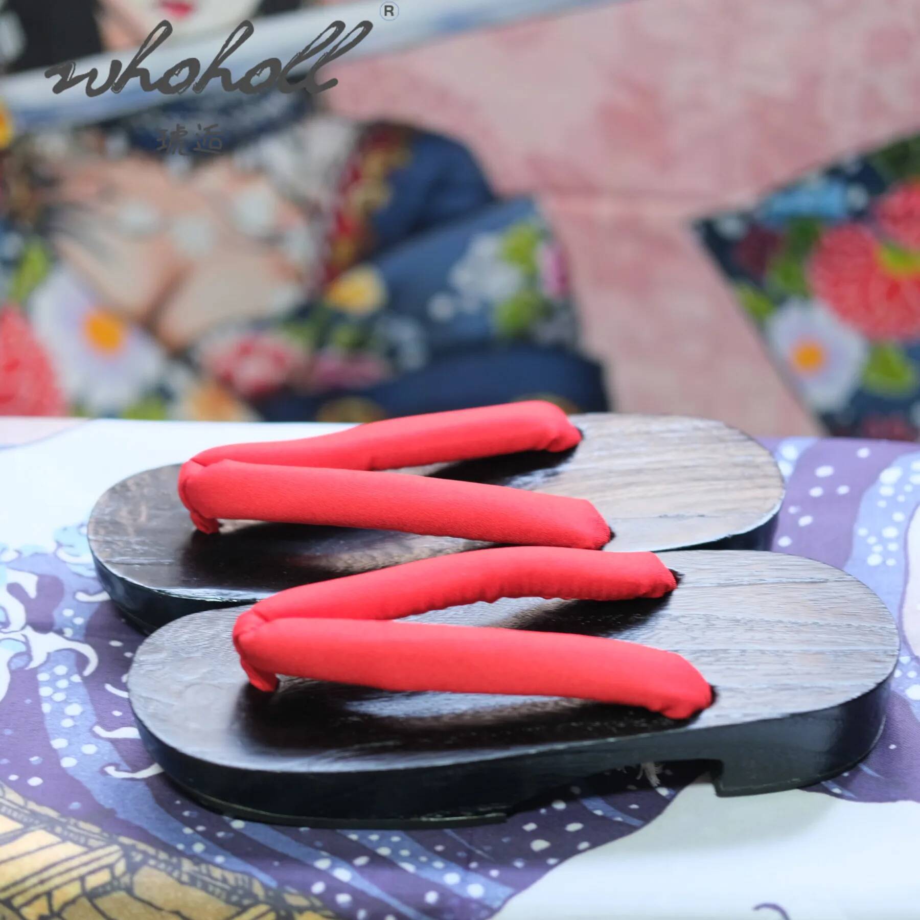 รองเท้าเกต้าญี่ปุ่นสำหรับผู้หญ - Geta Wooden Sandal บทวิจารณ์และราคา