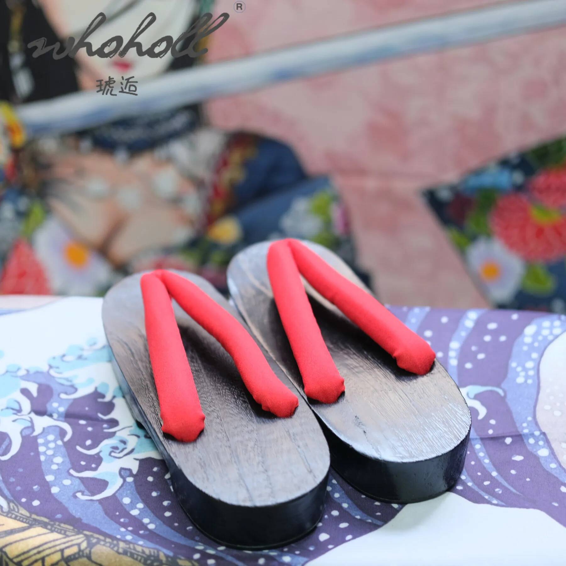 รองเท้าเกต้าญี่ปุ่นสำหรับผู้หญ - Geta Wooden Sandal บทวิจารณ์และราคา