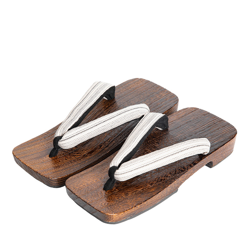 รองเท้าเกตะไม้ผู้ชายแบบใหม่ปี  - Geta Wooden Sandal บทวิจารณ์และราคา