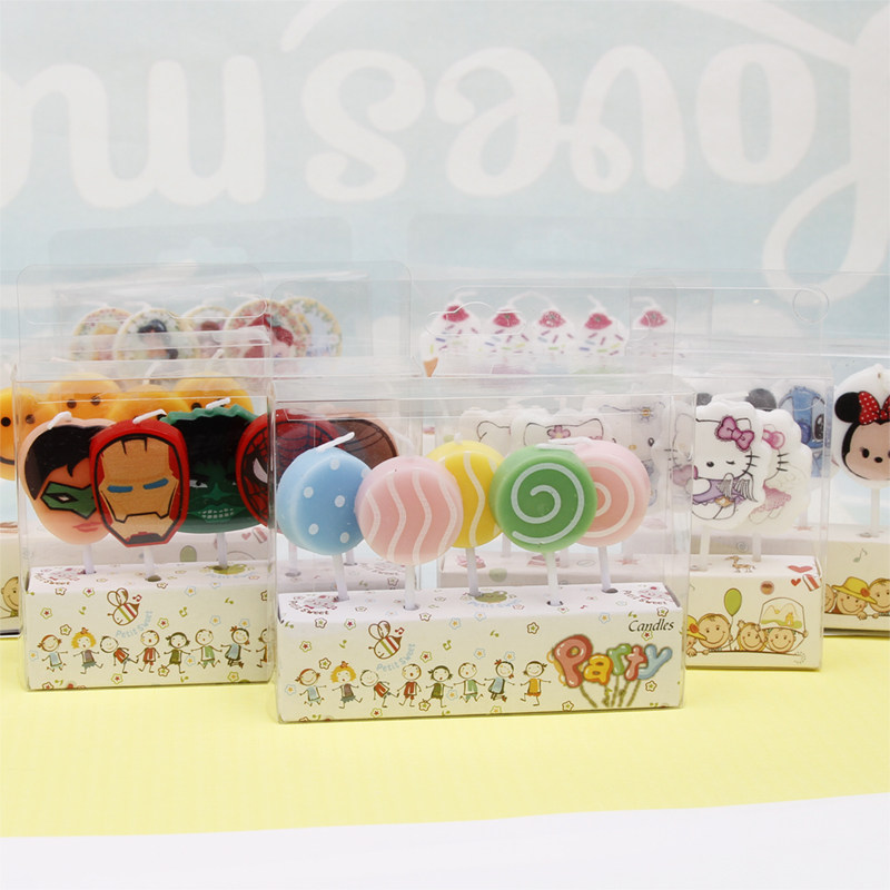 เทียน 5 เล่ม, ของตกแต่งเค้กสุด - Japanese Candle Wax บทวิจารณ์และราคา