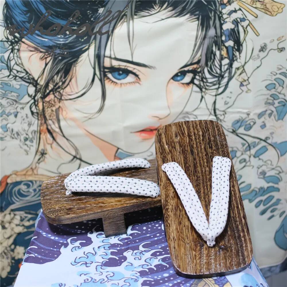 รองเท้าเกี๊ยะไม้ญี่ปุ่นแบบยูนิ - Geta Wooden Sandal บทวิจารณ์และราคา