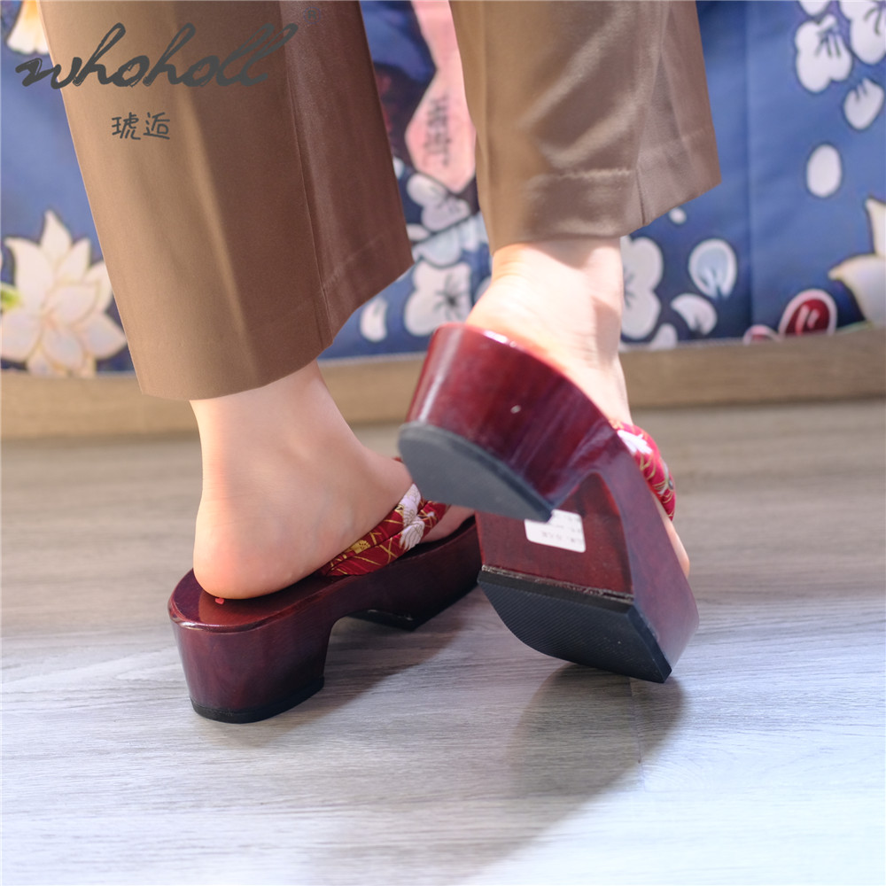 รองเท้าเกต้าญี่ปุ่นสำหรับคอสเพ - Geta Wooden Sandal บทวิจารณ์และราคา