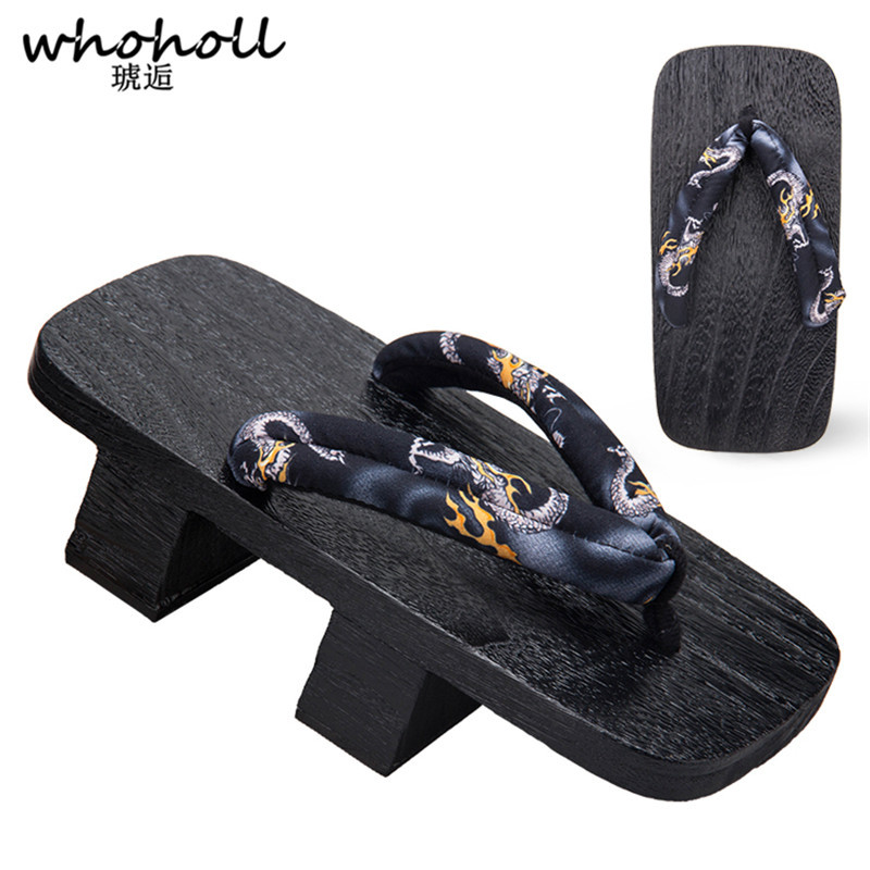 Whoholl Jiraiyaคอสเพลย์ญี่ปุ่น - Geta Wooden Sandal บทวิจารณ์และราคา