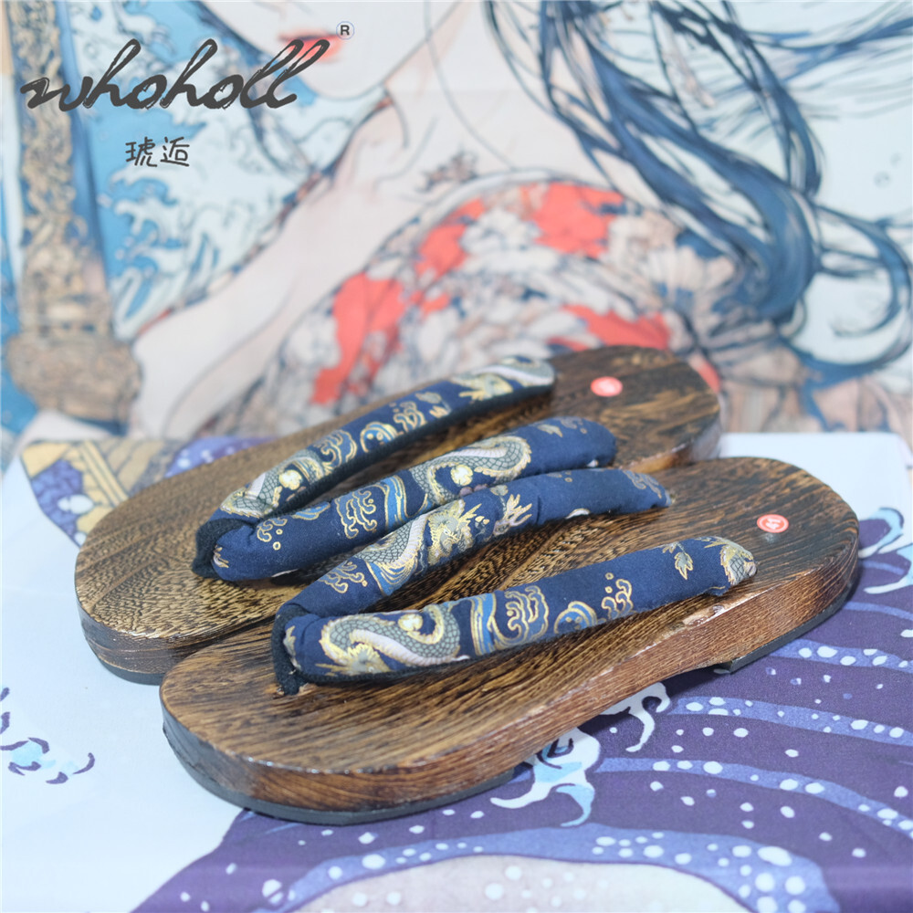Man ไม้ Clogs รองเท้าแตะผู้หญิ - Geta Wooden Sandal บทวิจารณ์และราคา