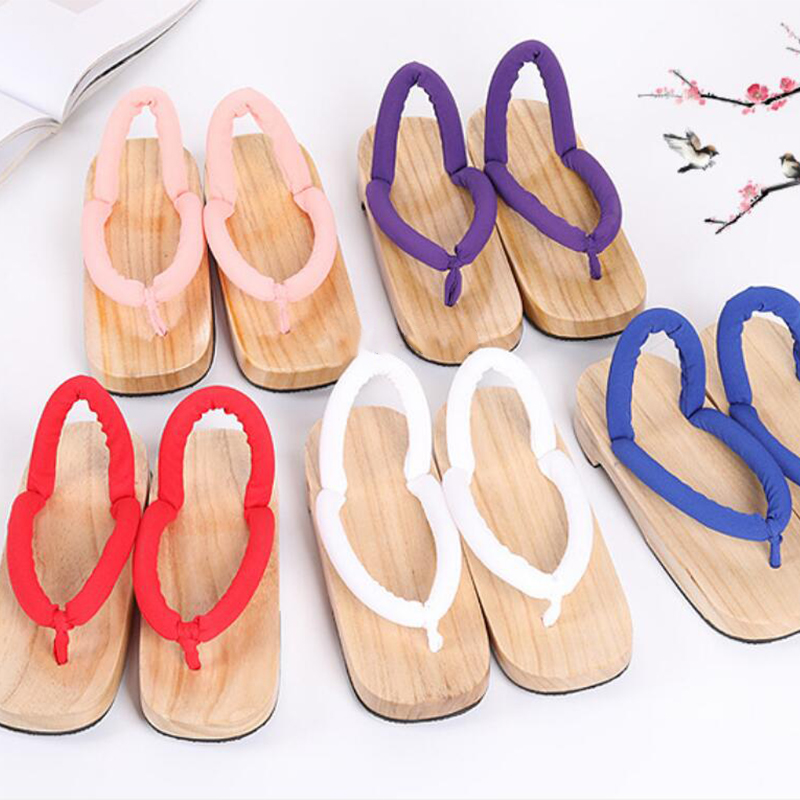 Geta รองเท้าแตะรัดส้นชายคอสเพล - Geta Wooden Sandal บทวิจารณ์และราคา